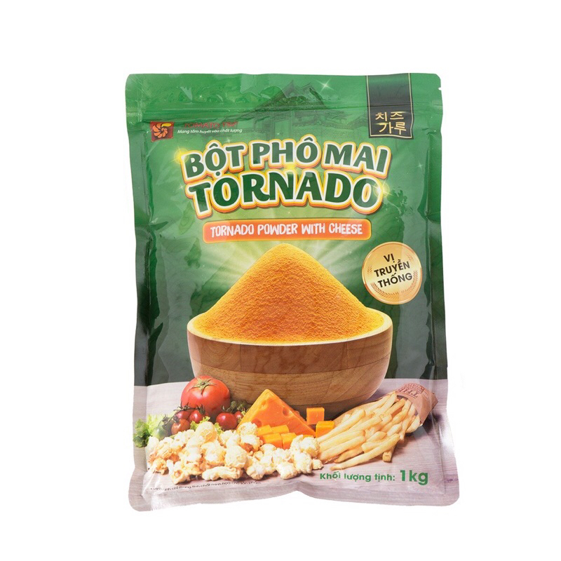 Bột phô mai Tornado truyền thống 1kg