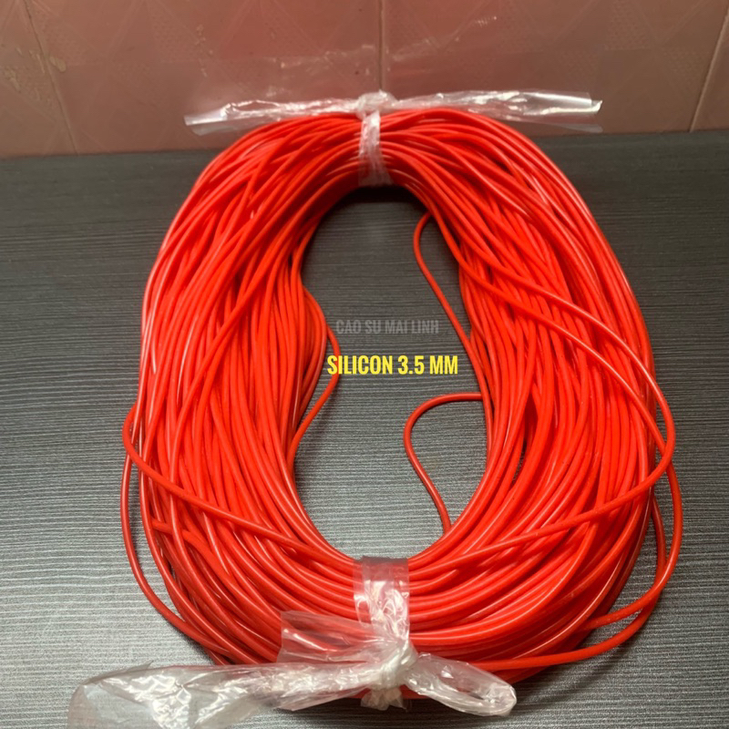 Ron silicon chịu nhiệt, Sin chỉ chịu nhiệt dày 3.5 li - 46k/mét