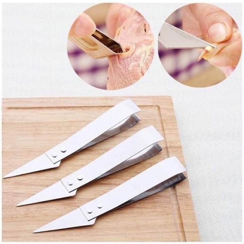 ⛔GIADUNGHOANGMAI⛔ Nhíp nhổ lông gà, vịt, làm lòng