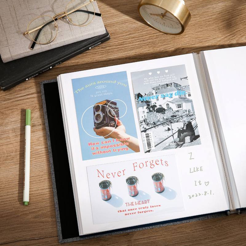 Album ảnh dán SIZE TO bìa vải bố dán ảnh nhiều kích thước 9x12, 10x15, 13x18, 15x21, 20x25
