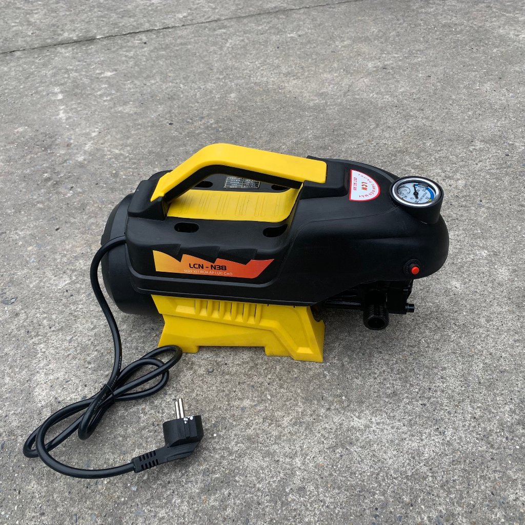 Máy Rửa Xe Gia Đình Mini LCN 💎FREESHIP6💎 Dây Đồng Hàng Loại 1 Máy Xịt Rửa Xe Áp Lực Cao