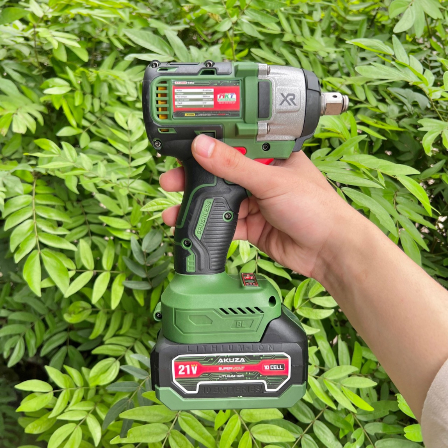 Máy Siết Bulong Akuza B350 - Động cơ không chổi than - Bảo hành chính hãng 12 tháng