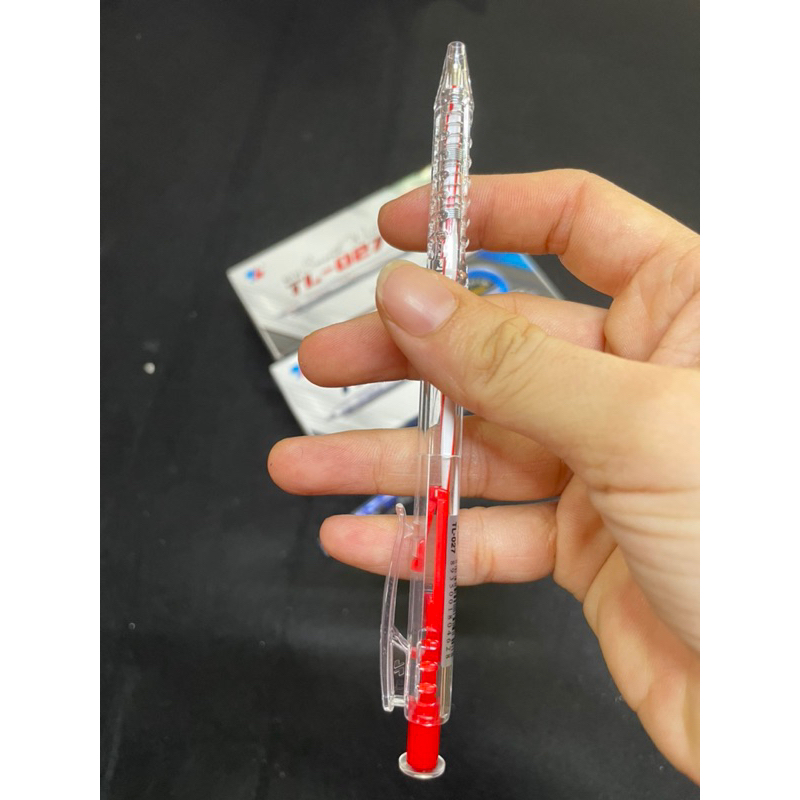 Bút bi Thiên Long TL-027 xanh , đỏ , đen , tím