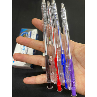 Bút bi thiên long tl-027 xanh , đỏ , đen , tím