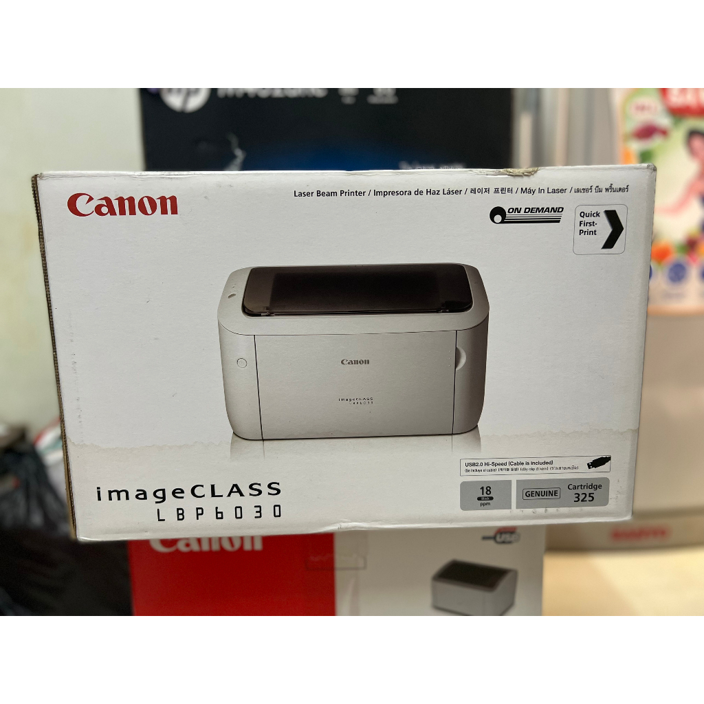 Máy in Laser đen trắng Canon LBP 6030 – Khổ A4 (thay thế Canon LBP 6000) chính hãng