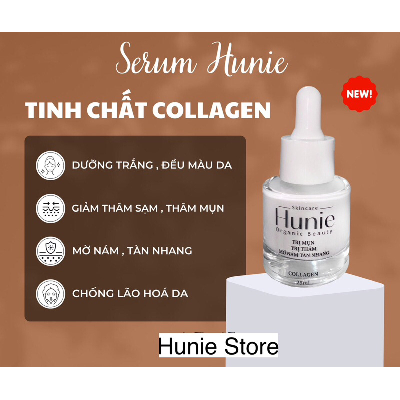 COMBO 2 LỌ SERUM HUNIE PHIÊN BẢN MỚI 2023