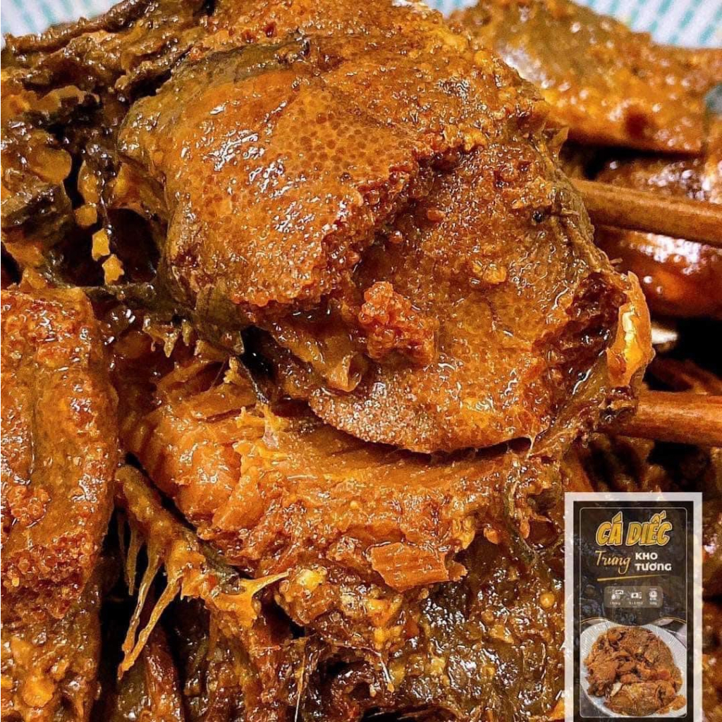 Cá diếc trứng kho nhừ xương 500gr❤️ Tmart- thực phẩm sạch