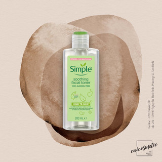 NƯỚC HOA HỒNG SIMPLE KIND TO SKIN SOOTHING FACIAL TONER