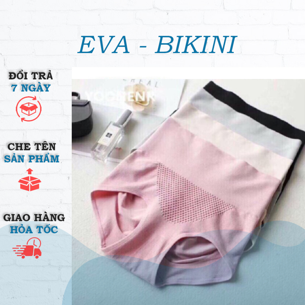 Quần Lót Cạp Cao Gen Bụng Nâng Mông Kháng Khuẩn Hàng ất Nhật (45-60kg)