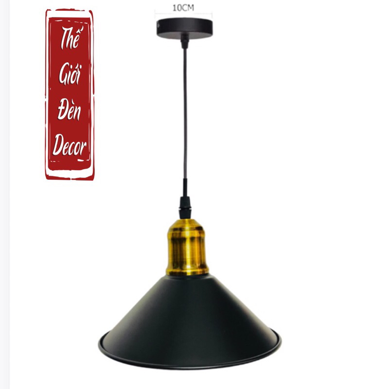 Đèn Chao Thả Nón Vintage T030 trang trí quán cafe,quầy bar