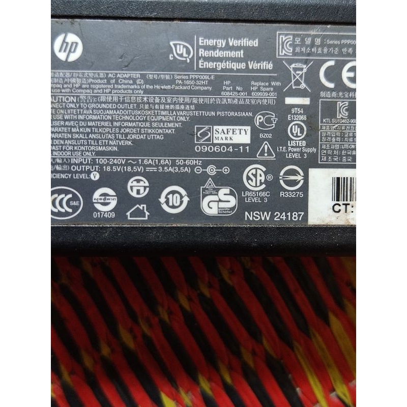 Sạc Laptop Hp cũ-sạc Hp chân kim to 65w