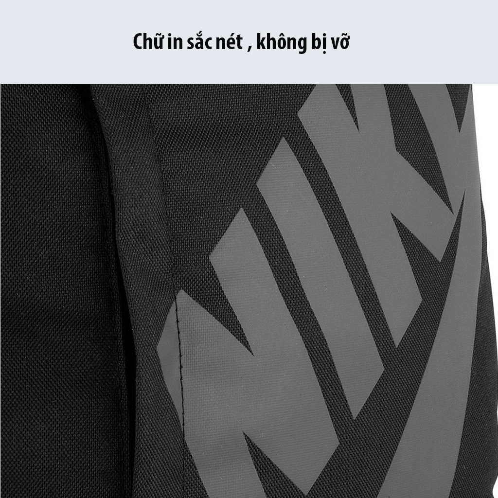 Balo NIKE thể thao vãi Polyeste chống thấm nước sức chứa lớn , Balo laptop đa năng phong cách Hàn Quốc chính hãng