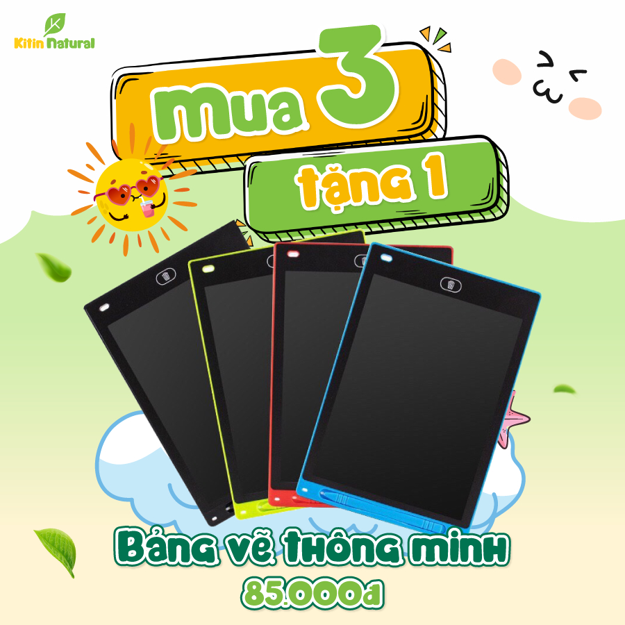 [MKB Gift] Combo 3 đồ chơi cho bé Kitin Natural