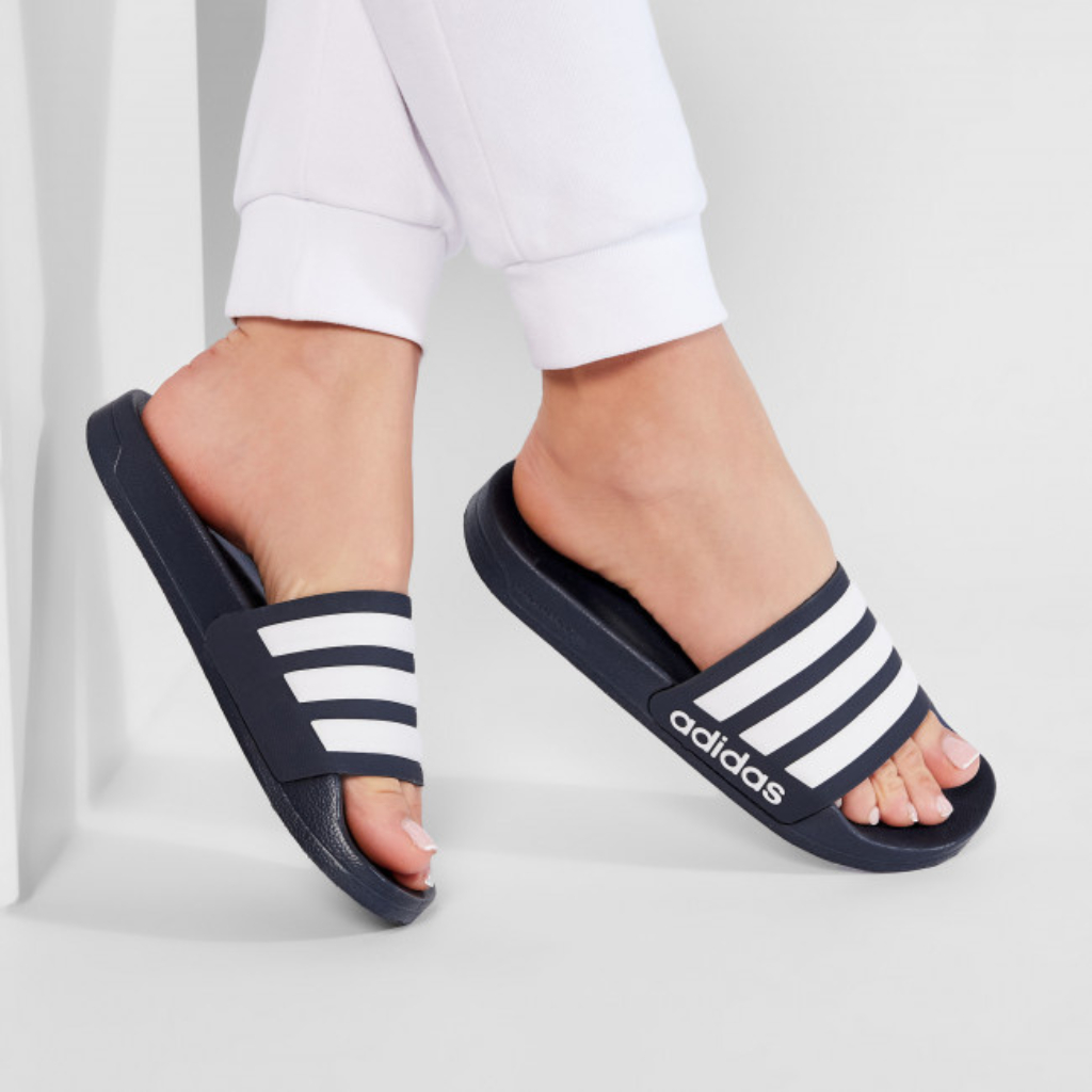 Dép Adidas quai ngang nam nữ xanh navy đẹp, nhẹ chất lượng/ Dép Adidas Adilette Shower