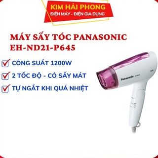 Máy sấy tóc panasonic eh-nd21-p645 sấy tóc công suất lớn tạo kiểu làm phồng - bảo hành chính hãng