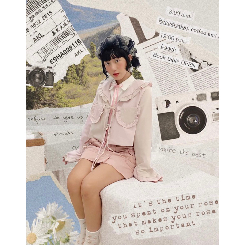 namae - Áo jacket Vani Dâu🍦🍓