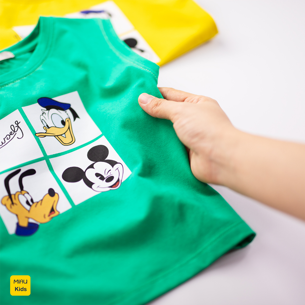 Áo Ba Lỗ Bé Trai Quần Áo Trẻ Em MIAUKIDS In Hình Nhân Vật Hoạt Hình Disney Cotton Co Giãn Thấm Hút Mặc Hè Thoáng Mát