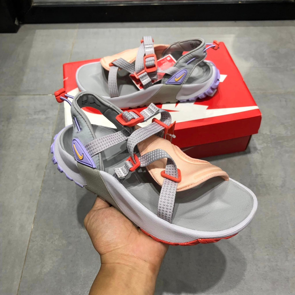 Giày Sandal Nữ Nike W Oneonta Sandal  Màu Hồng Xám | PiuPiu Authentic