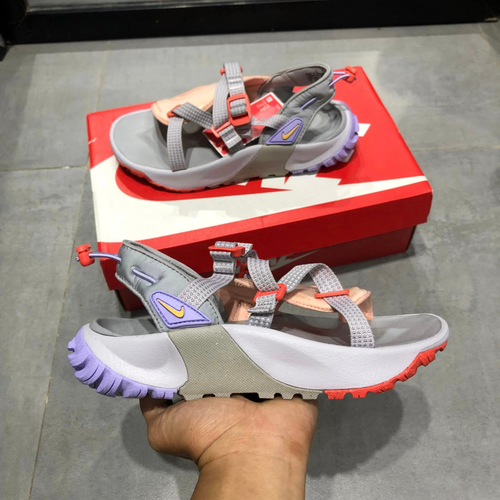 Giày Sandal Nữ Nike W Oneonta Sandal  Màu Hồng Xám | PiuPiu Authentic