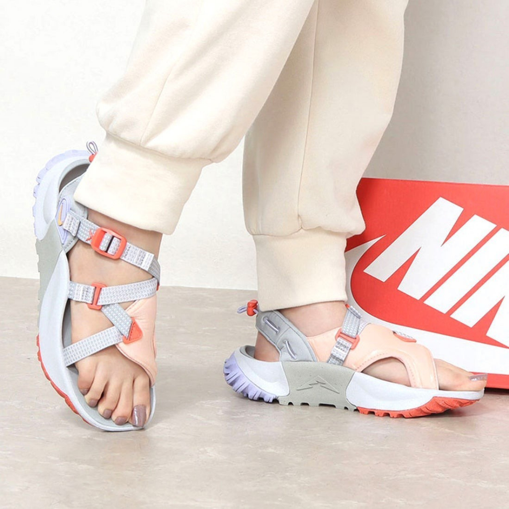 Giày Sandal Nữ Nike W Oneonta Sandal  Màu Hồng Xám | PiuPiu Authentic