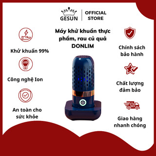 Máy Khử Khuẩn Thực Phẩm Donlim, Máy Khử Độc Tiệt Trùng Hoa Qủa Làm Sạch Rau Củ Loại Bỏ Vi Khuẩn Và Thuốc Trừ Sâu -BH 12T