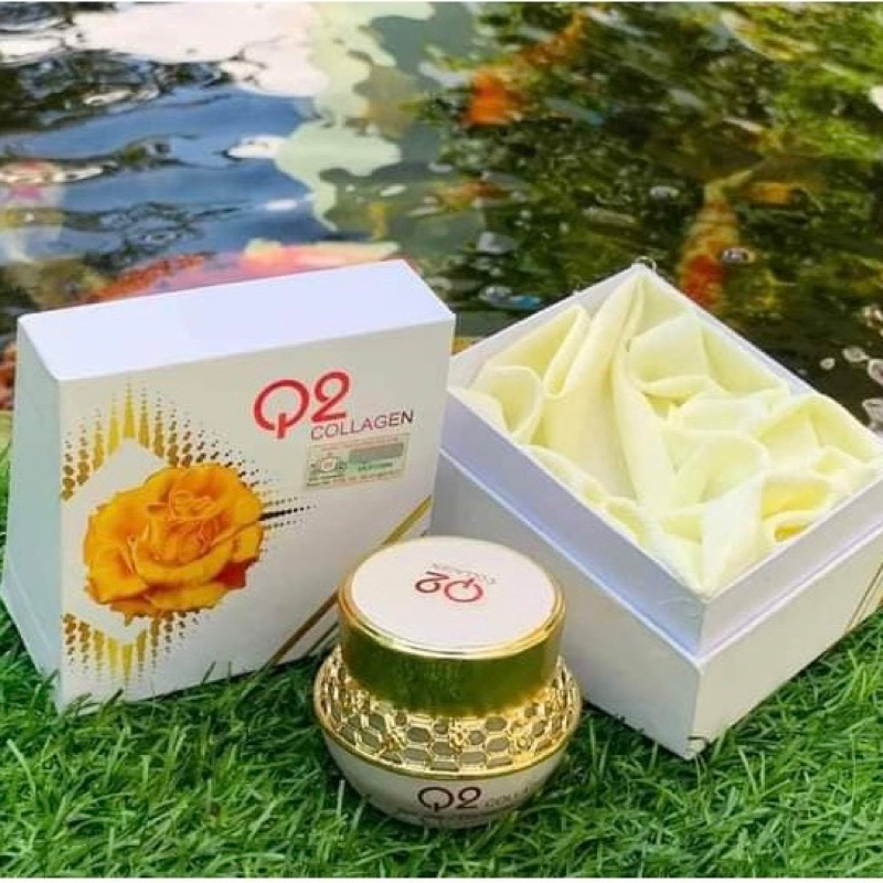 Kem Q2 Collagen giảm nám tàn nhang đồi mồi