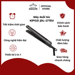 Máy duỗi tóc jdl-177eu chuyên nghiệp dẹt 2 trong 1 có thể điều chỉnh nhiệt độ làm nóng nhanh tóc duỗi sắt