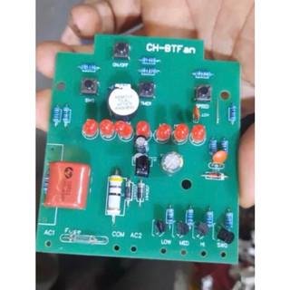Bo mạch quạt Chinghai 1 hàng led