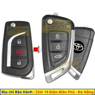 Chìa khóa xe Toyota Innova, Fortuner mẫu mới V14