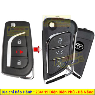 Chìa khóa xe Toyota Innova, Fortuner mẫu mới V17