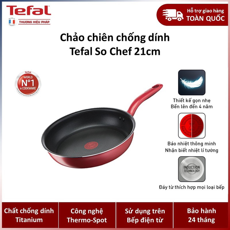 Chảo chiên Tefal So Chef 21cm