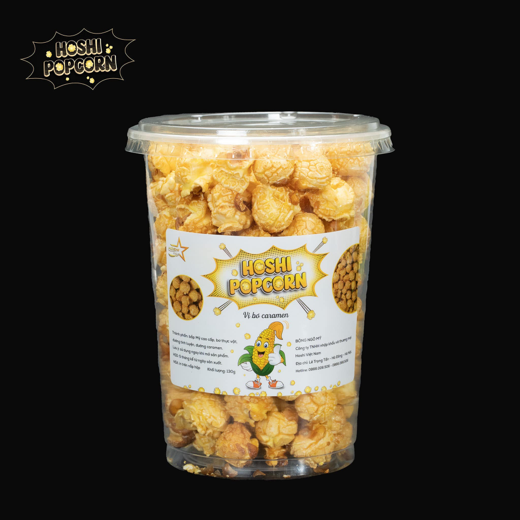 Bỏng Ngô Caramel Hoshi