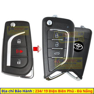 Chìa khóa Remote xe Toyota Innova, Fortuner mẫu V21