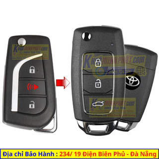 Chìa khóa Remote xe Toyota Innova, Fortuner mẫu mới V28