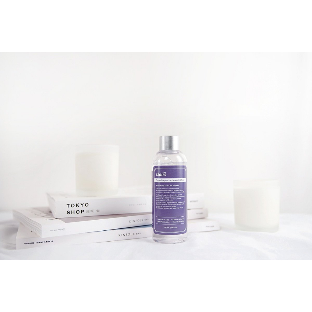 Nước hoa hồng Dear, Klairs Supple Preparation Unscented Toner 180ml Không Mùi | BigBuy360 - bigbuy360.vn