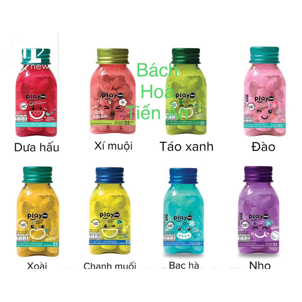 Kẹo the Play More hũ 22g nhập khẩu THAILAND
