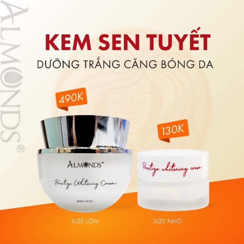 KEM TUYẾT SEN DƯỠNG TRẮNG CĂNG BÓNG DA