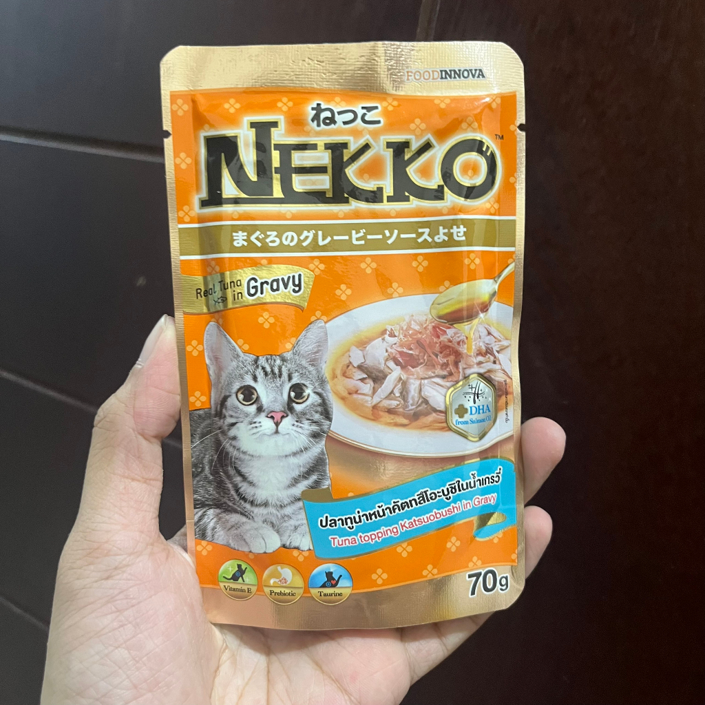 Pate Nekko Gravy - Pate cho mèo gói 70g