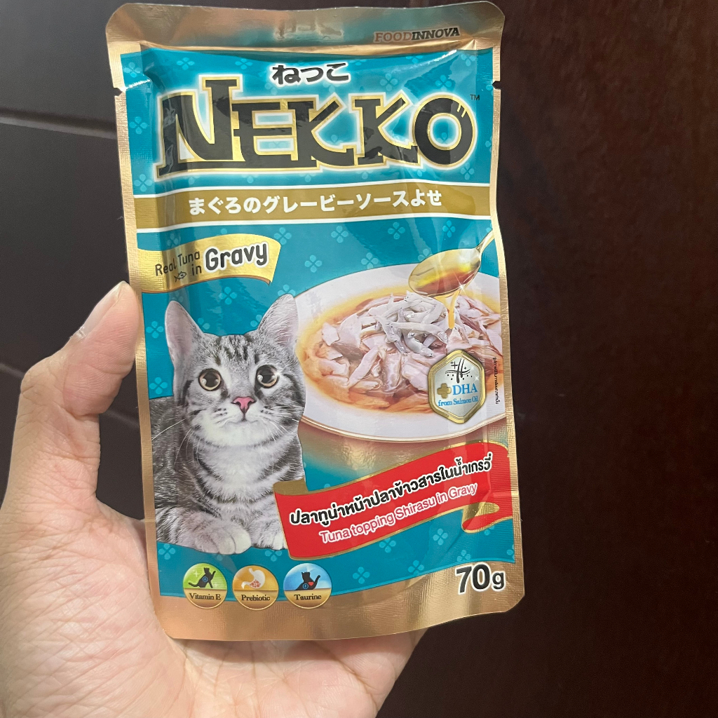 Pate Nekko Gravy - Pate cho mèo gói 70g