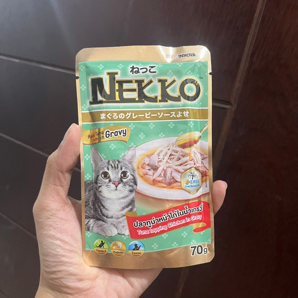 Pate Nekko Gravy - Pate cho mèo gói 70g