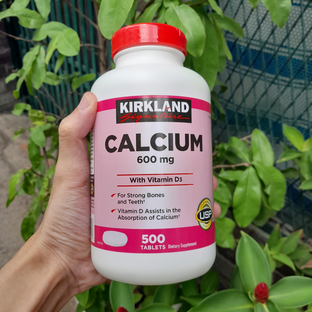 Viên Uống Bổ Sung Canxi Giúp Xương Chắc Khoẻ, Hạn Chế Loãng Xương Kirkland Calcium