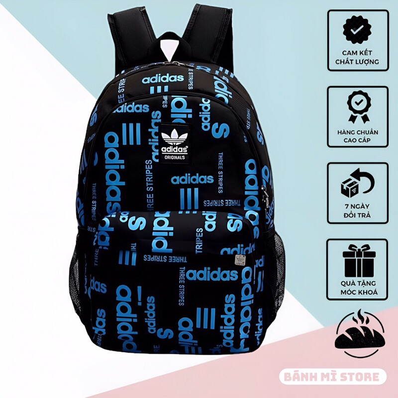 Balo DAS Backpack Hoạ Tiết Tokyo Chất Liệu Polyester Chống Nước Balo Thể Thao Đựng Được Laptop 16 Inch Bánh Mì Store
