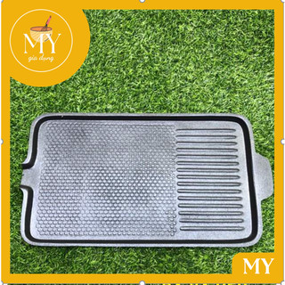 Chảo nướng - vỉ nướng Hàn Quốc chống dính dể dàng nướng thịt BBQ chảo vuông -chảo chữ nhật