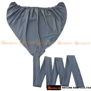 Áo trùm 2m Màu Đen Tro Vải Bạt Hàn Quốc Cao Cấp - Vệ sinh bảo dưỡng túi xịt rửa máy lạnh điều hoà