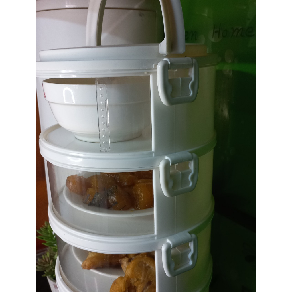 Bộ Lồng Bàn 5 Tầng Có Quai Sách, Có lỗ thông hơi Mẫu mới