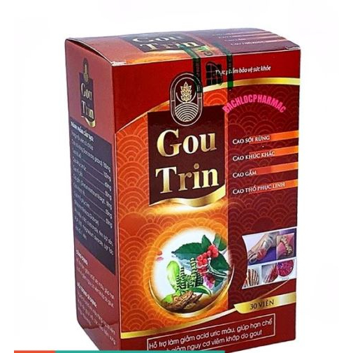 Viên Gout thảo dược Goutrin - bán sỉ từ 5 hộp