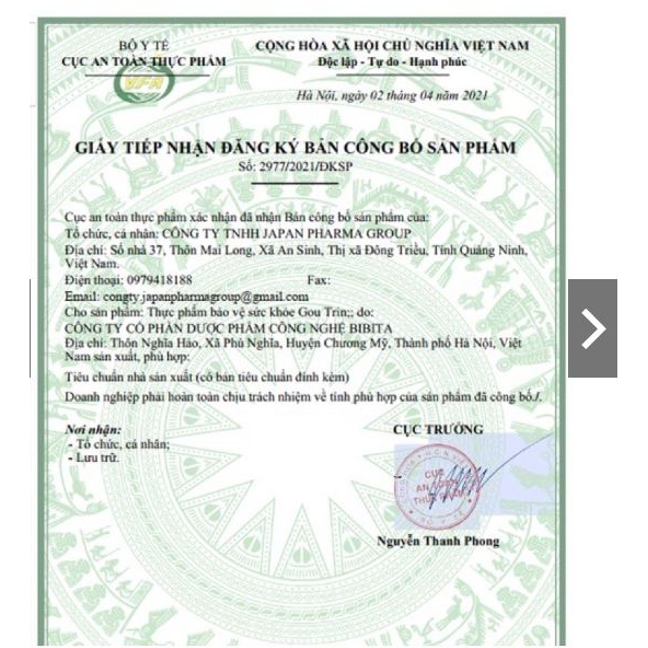 Viên Gout thảo dược Goutrin - bán sỉ từ 5 hộp