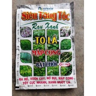 Phân bón siêu tăng trưởng cho rau màu