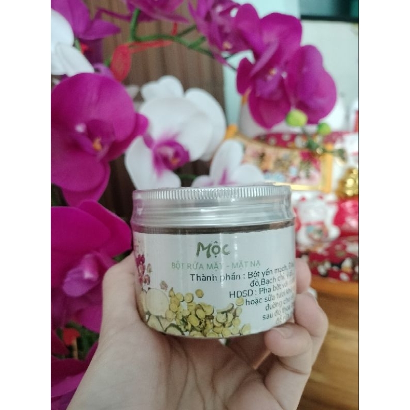 Bột rửa mặt mặt nạ thảo dược