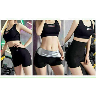 Quần tập tan mỡ đùi hỗ trợ ủ kem giảm eo